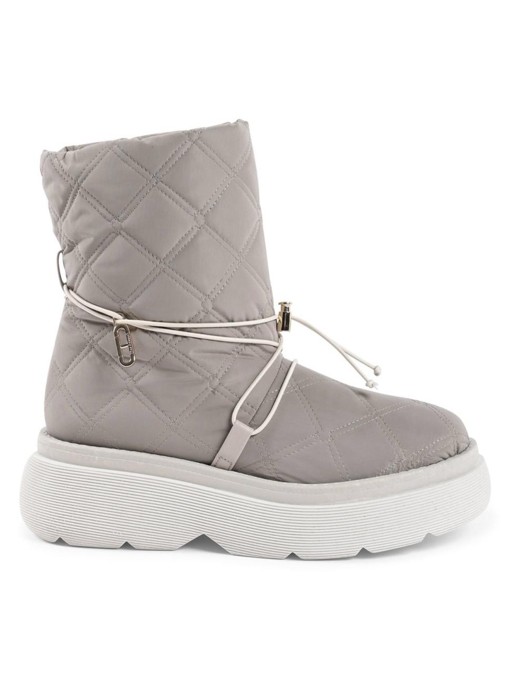 Dee Ocleppo Dana Snow Boot Taupe Quilted Size EU 40 / US 9-9.5 New in Box